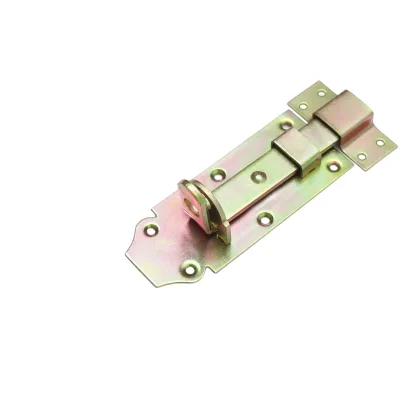 Chiavistello piatto da 120 mm con blocco per lucchetto - immagine 3