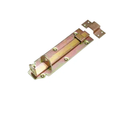 Chiavistello piatto da 175 mm con blocco per lucchetto - immagine 2