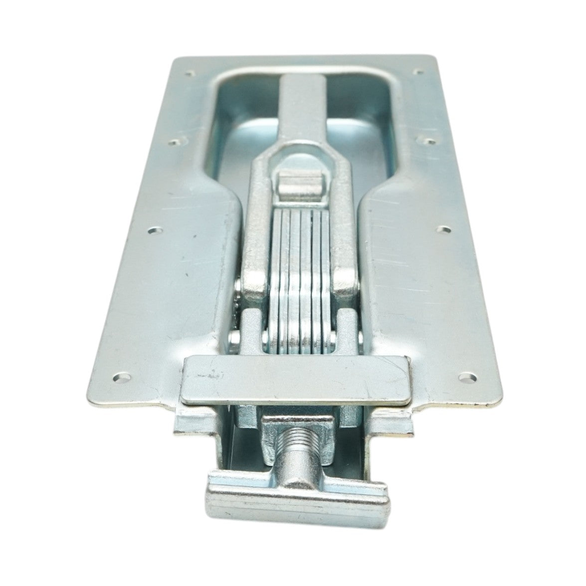 Chiudiporta per camion da incasso con chiusura a T 278x120x24mm - immagine 3