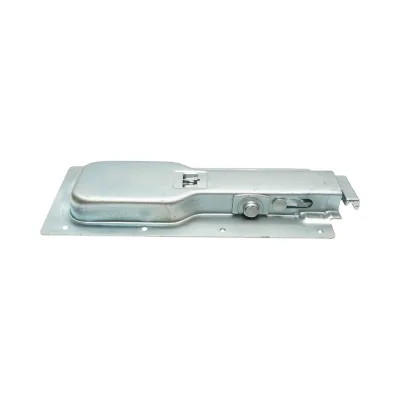 Chiudiporta per camion da incasso con chiusura a T 278x120x24mm - immagine 2