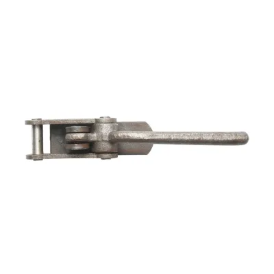 Chiudiporta per rimorchio con leva e clip di fissaggio 190x40x30mm - immagine 2