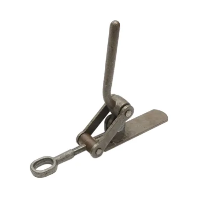 Chiudiporta per rimorchio regolabile con leva 150x115x47mm