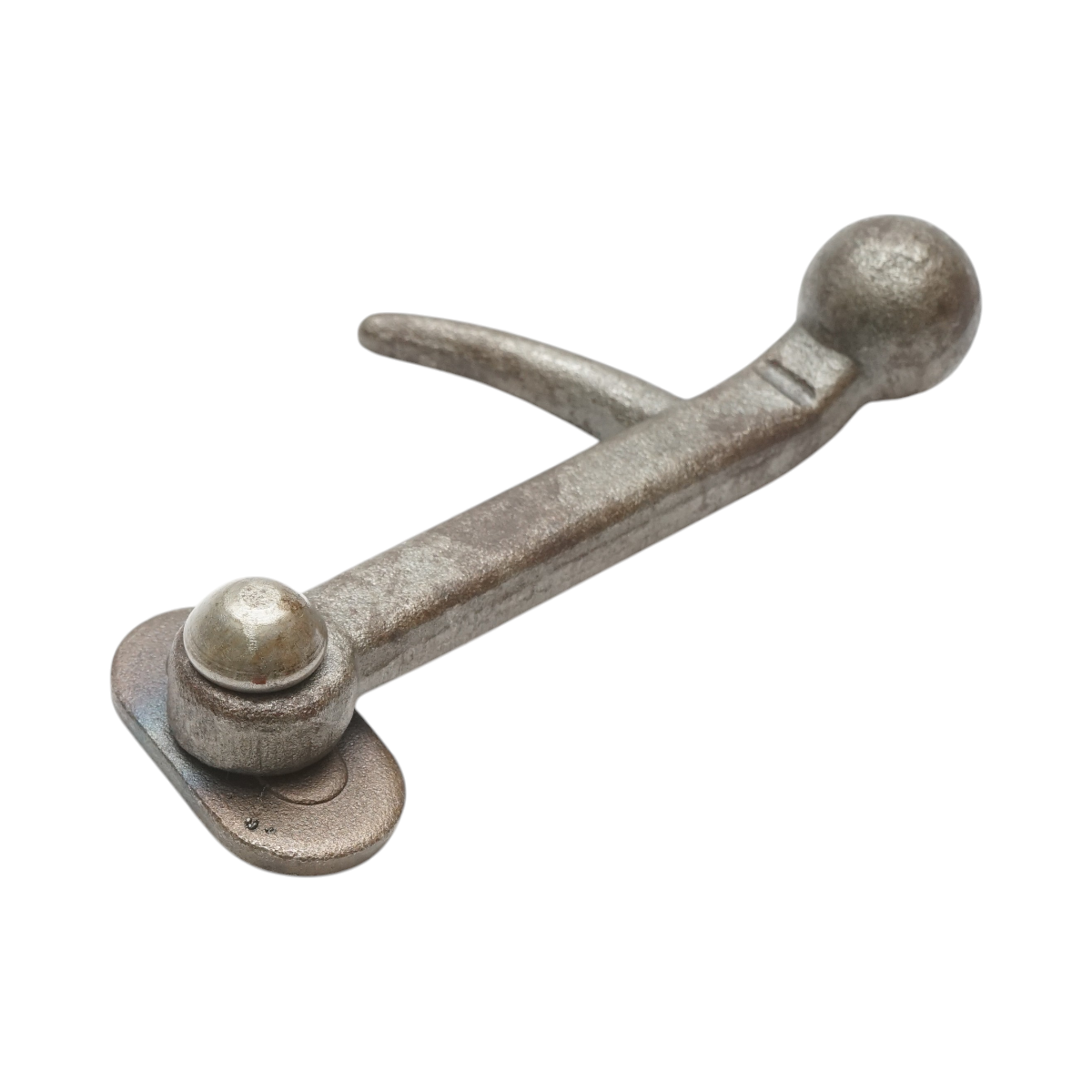 Chiusura della saracinesca del rimorchio sinistro con sfera e occhio 155x70x30mm - immagine 4