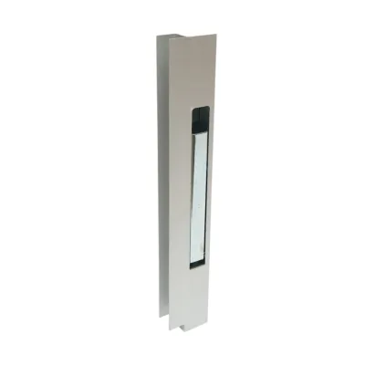 Chiusura interna per portellone lato destro in alluminio, maniglia in acciaio zincato 400 mm - immagine 2