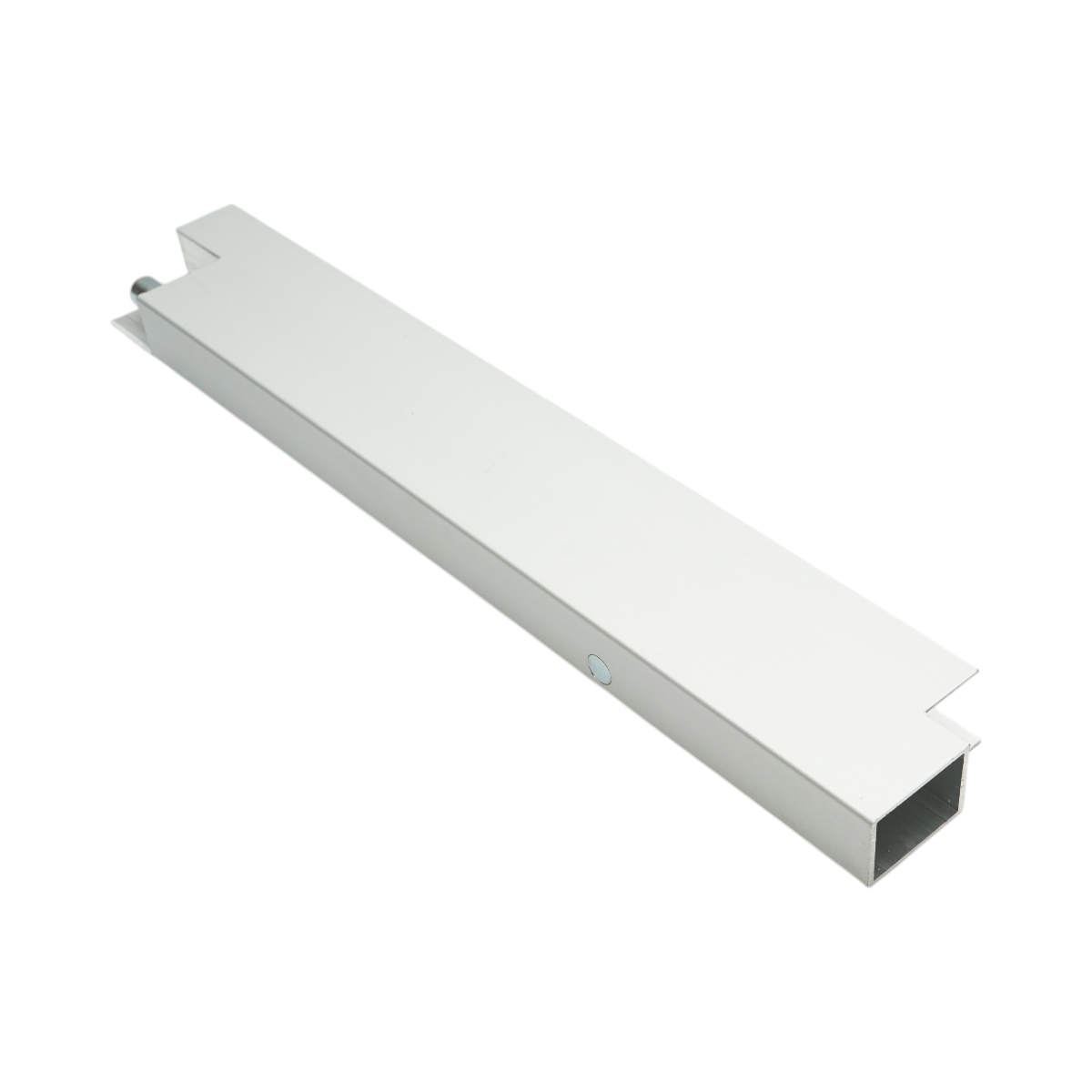 Chiusura interna per portellone lato destro in alluminio, maniglia in acciaio zincato 400 mm - immagine 4