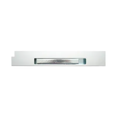 Chiusura interna per portellone lato destro in alluminio, maniglia in acciaio zincato 400 mm - immagine 3