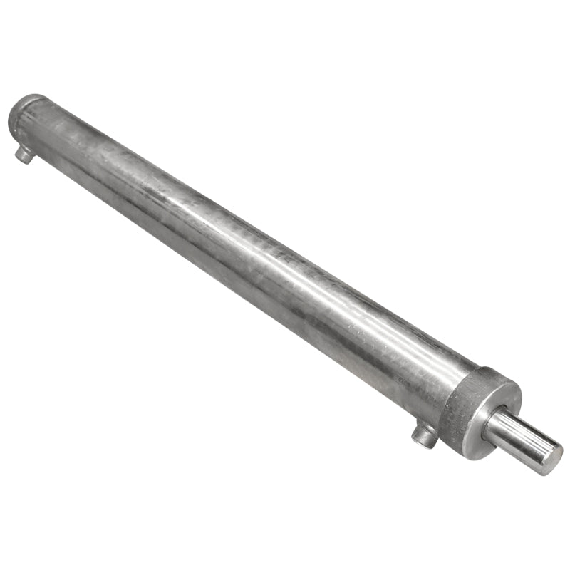 Cilindro idraulico 1000 mm con filettatura M20 e raccordo idraulico Ø20 - immagine 2