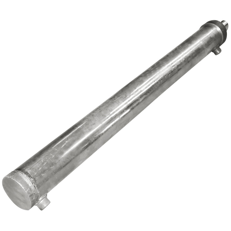 Cilindro idraulico 1000 mm con filettatura M20 e raccordo idraulico Ø20 - immagine 3