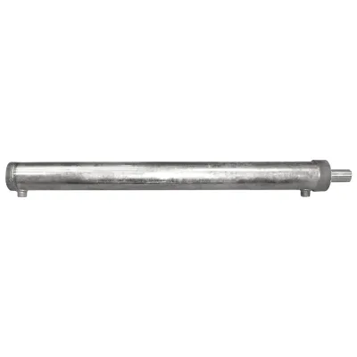 Cilindro idraulico 1000 mm con filettatura M20 e raccordo idraulico Ø20