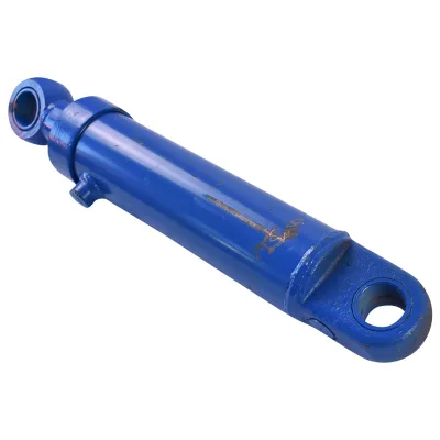 Cilindro idraulico 2X80X50X510X200 con raccordo idraulico Ø18 - immagine 3