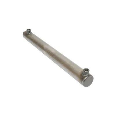 Cilindro idraulico 635 mm filettatura M16 con attacco idraulico Ø16 - immagine 3