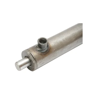 Cilindro idraulico 635 mm filettatura M16 con attacco idraulico Ø16 - immagine 4