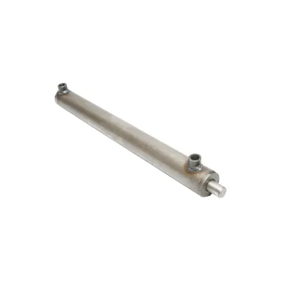 Cilindro idraulico 635 mm filettatura M16 con attacco idraulico Ø16 - immagine 2