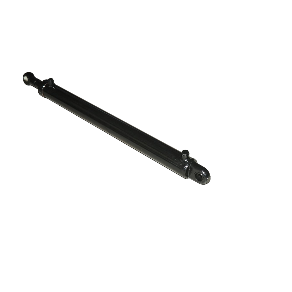 Cilindro idraulico 67x73x40x1000 con corsa di apertura 700 mm e raccordo idraulico Ø18 - immagine 3