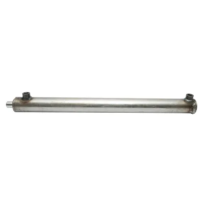 Cilindro idraulico 735 mm filettatura M18 con attacco idraulico Ø16