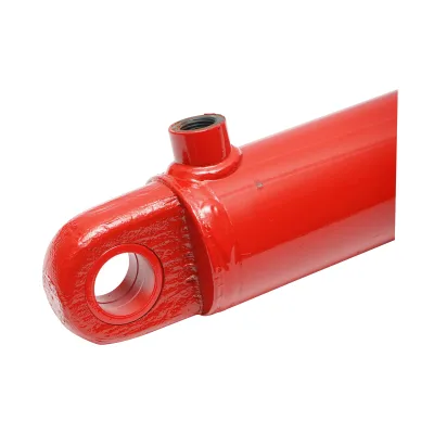 Cilindro idraulico 73x63x35x660x400mm attacco olio Ø18 - immagine 4
