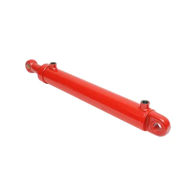 Cilindro idraulico 73x63x35x660x400mm attacco olio Ø18 - immagine 3
