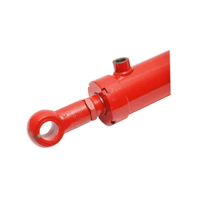 Cilindro idraulico 73x63x35x660x400mm attacco olio Ø18 - immagine 5