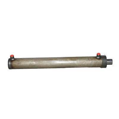 Cilindro idraulico 750 mm filettatura M20 con attacco idraulico Ø 20