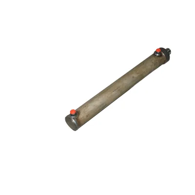 Cilindro idraulico 750 mm filettatura M20 con attacco idraulico Ø 20 - immagine 3