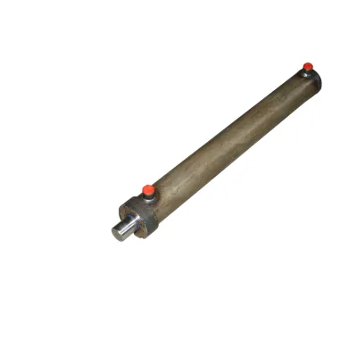 Cilindro idraulico 750 mm filettatura M20 con attacco idraulico Ø 20 - immagine 2