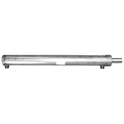 Cilindro idraulico 750 mm filettatura M20 con attacco idraulico Ø 20