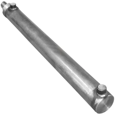 Cilindro idraulico 750 mm filettatura M20 con attacco idraulico Ø 20 - immagine 3