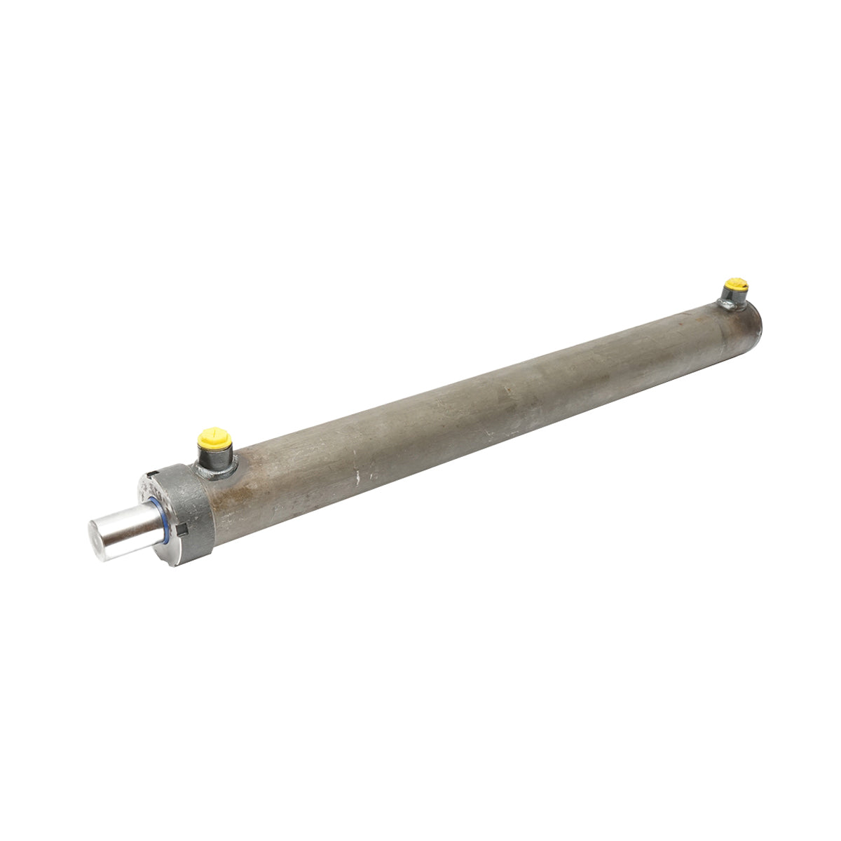 Cilindro idraulico 800 mm filettatura M20 con attacco idraulico Ø20 - immagine 2