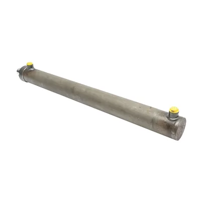 Cilindro idraulico 800 mm filettatura M20 con attacco idraulico Ø20 - immagine 3