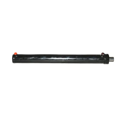 Cilindro idraulico 900 mm con filettatura M20 e raccordo idraulico Ø20