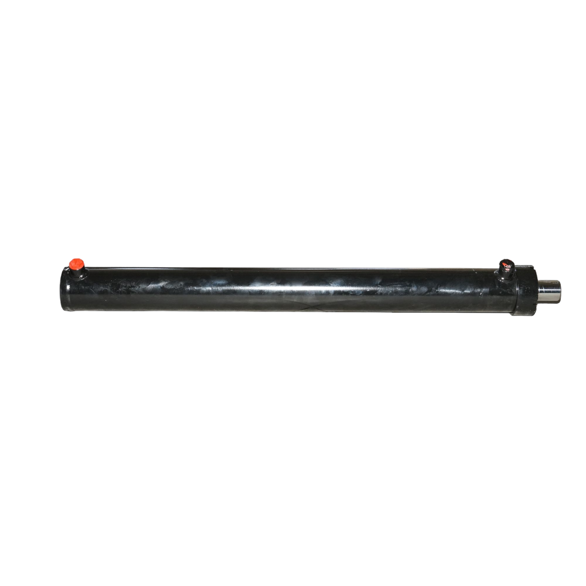 Cilindro idraulico 900 mm con filettatura M20 e raccordo idraulico Ø20