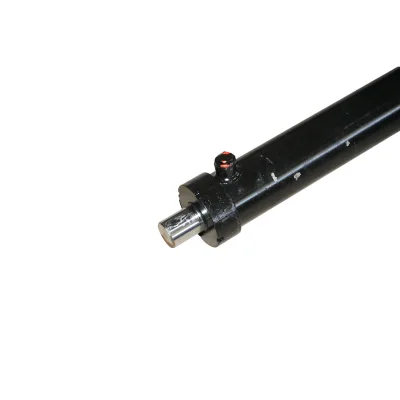 Cilindro idraulico 900 mm con filettatura M20 e raccordo idraulico Ø20 - immagine 5
