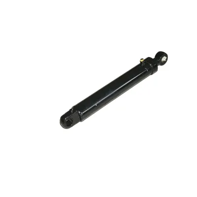 Cilindro idraulico 92x80x50x710x400 con attacco idraulico Ø 18 - immagine 3