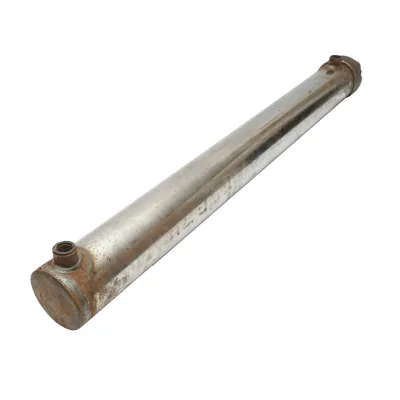 Cilindro idraulico 950 mm filettatura M20 con attacco idraulico Ø 20 - immagine 2