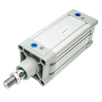 Cilindro pneumatico in alluminio fi 80mm, corsa 100mm - immagine 3