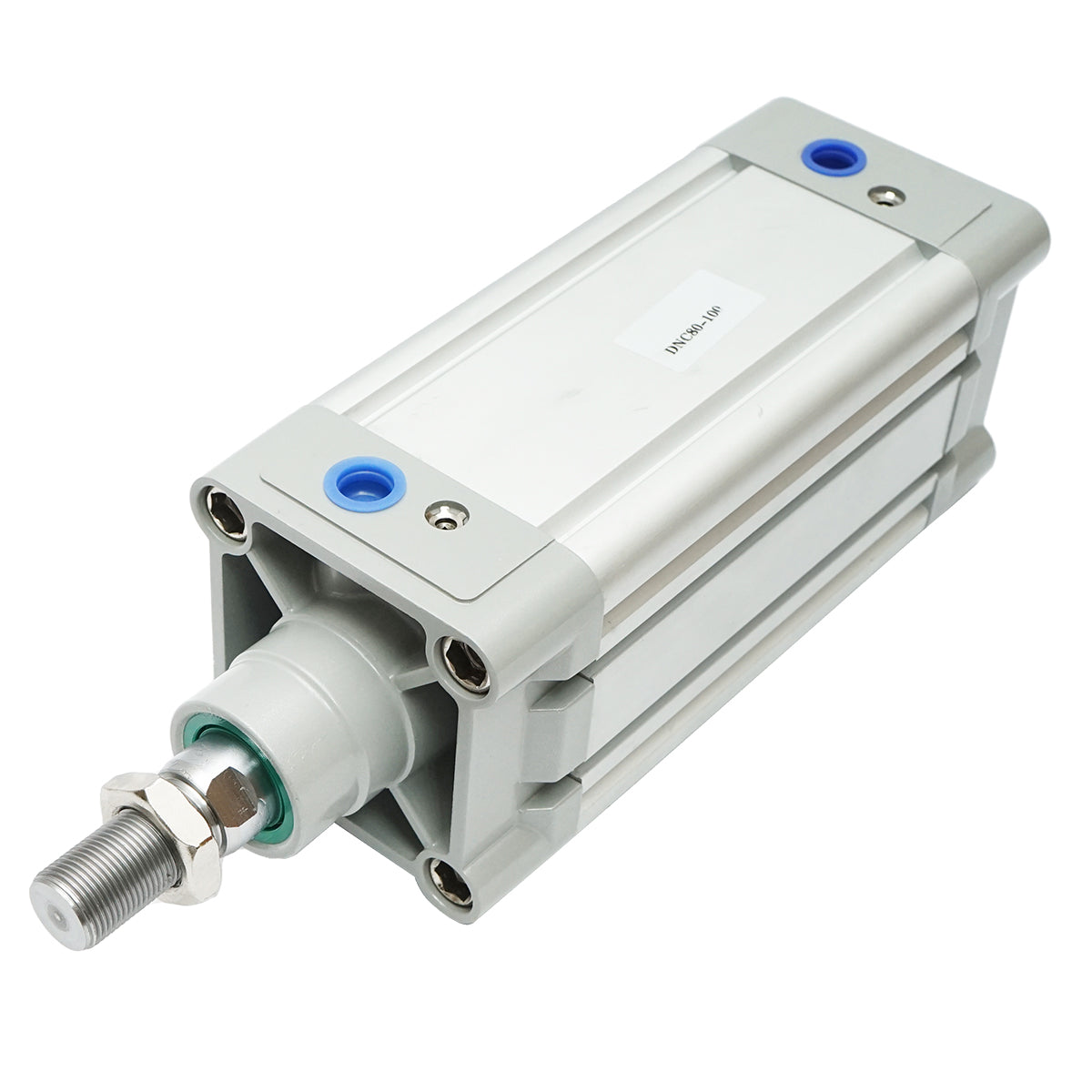 Cilindro pneumatico in alluminio fi 80mm, corsa 100mm - immagine 3