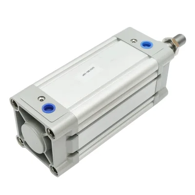 Cilindro pneumatico in alluminio fi 80mm, corsa 100mm - immagine 2