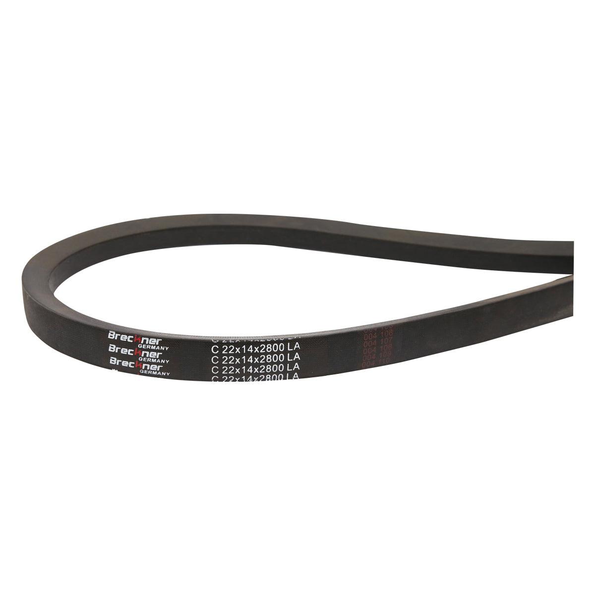 Cinghia di  Trasmissione trapezoidale  C 22x14x2800 LA 22x2800