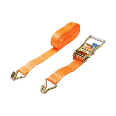 Cinghia di ancoraggio merci 10m x 50mm 5T, Cinghia a cricchetto e gancio - immagine 2