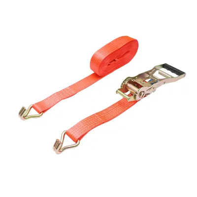 Cinghia di ancoraggio merci 10m x 50mm 5T, Cinghia con cricchetto Ergo e gancio - immagine 2