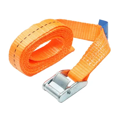 Cinghia di Ancoraggio Merci Cinghia di fissaggio, 2,5m x 25mm, 500kg, Cricchetto - immagine 2