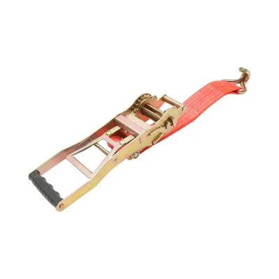 Cinghia di ancoraggio per carichi 12mx50mm 5T (cricchetto doppio ERGO) Breckner Germany - immagine 3