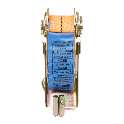 Cinghia di ancoraggio per carico 5mx25mm 800Kg (cricchetto singolo) - immagine 3