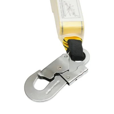 Cinghia di sicurezza 2m con assorbitore di urti Crownman - immagine 3