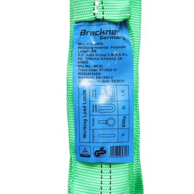 Cinghia di sollevamento 2mx45mm 2T - immagine 4
