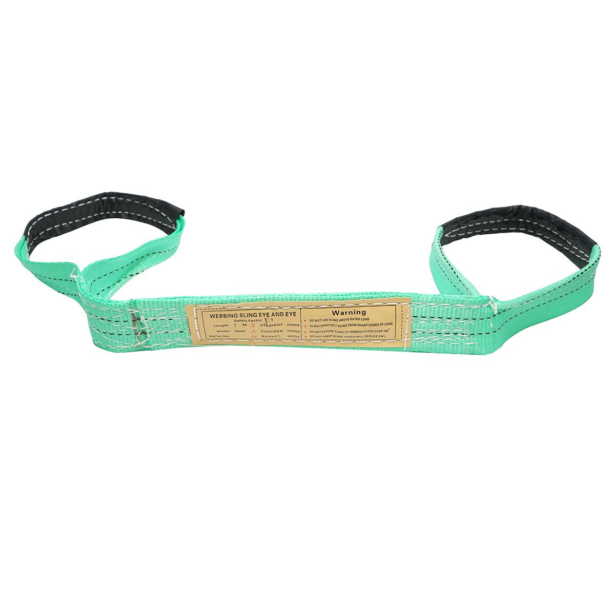 Cinghia di sollevamento 2T, 1m x 50mm - immagine 2