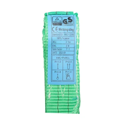 Cinghia di sollevamento 2T, 3m x 50mm - immagine 3