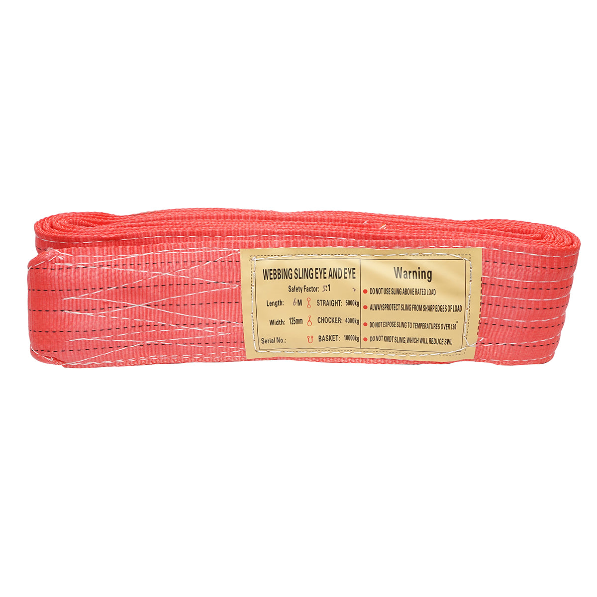 Cinghia di sollevamento 6mx125mm 5T - immagine 4