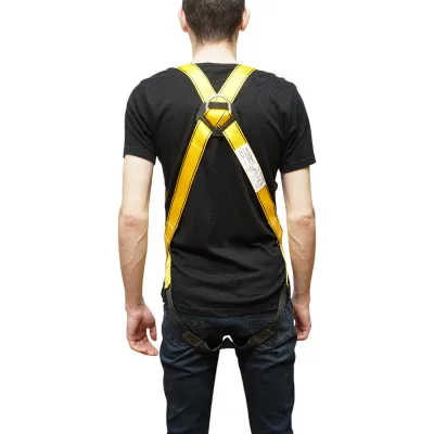 Cintura di sicurezza tipo imbracatura regolabile in 3 punti, larghezza cintura 45 mm, resistenza massima 2000 kg Crownman - immagine 5