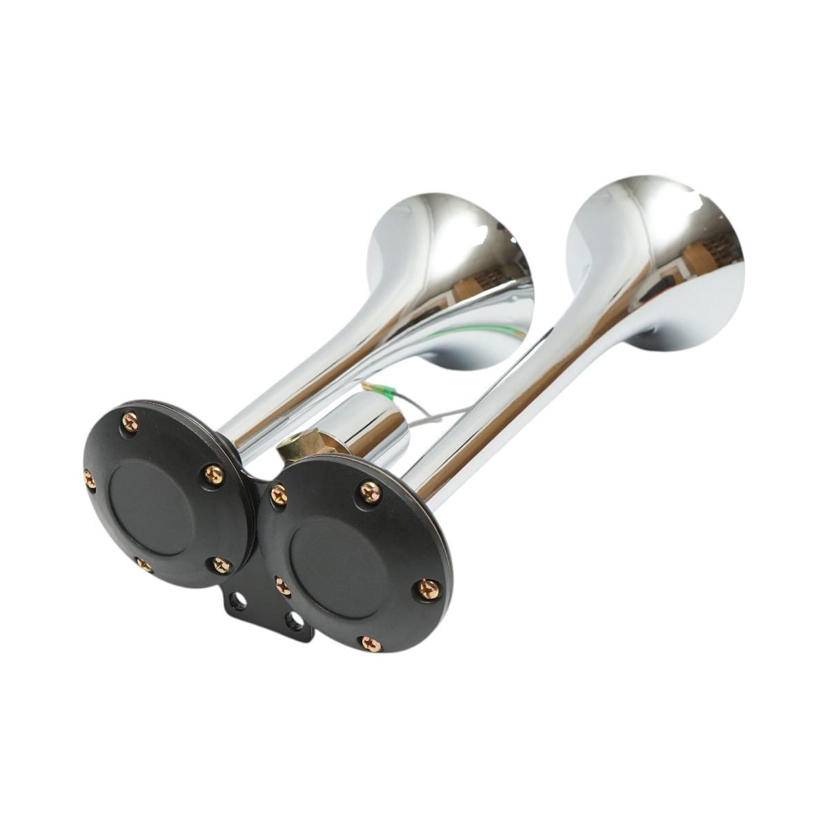 Clacson a 2 trombe 12/24V per compressore d’aria. - immagine 3